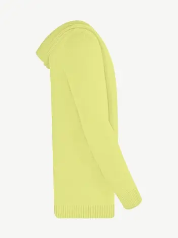 Кардиган с капюшоном из шелка