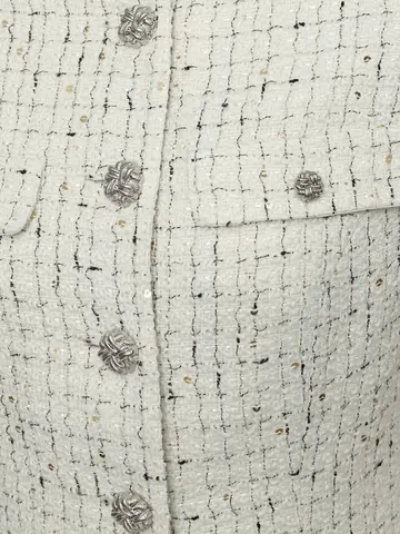 Твидовое платье мини DAN MARALEX