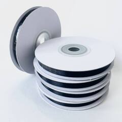 Лента Атласная (0,7см*22,85м) Черный.