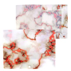 
          Папка на кнопке Sahand, A4, 240х320х10, 500 мкм, ассорти, глянец "Мрамор"