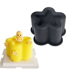 Силиконовая форма для муссовых бенто тортов «Звезда»