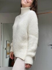 Описание по вязанию свитера спицами "Inca"