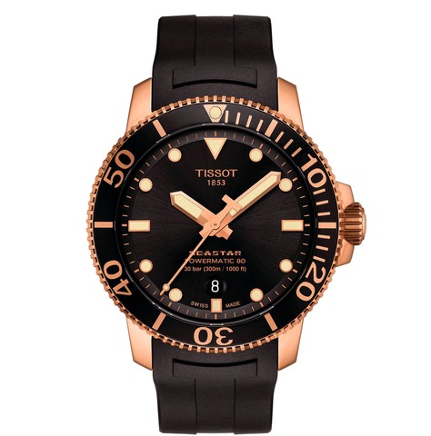 Наручные механические часы Tissot Seastar 1000 Powermatic 80 T120.407.37.051.01