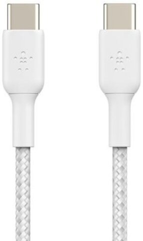 Кабель Belkin Cable 60W USB-C To USB-C плетеный 2.0 2шт, 2м, белый
