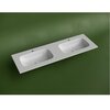 Ceramica Nova Grace CN7022 Раковина мебельная прямоугольная с двумя чашами и отв. под смеситель, 141x45.7