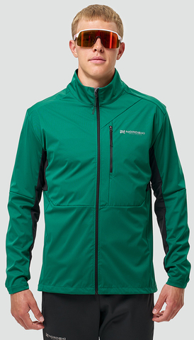 Тренировочная куртка Nordski PRO TOUR Alpine Green/Black мужская