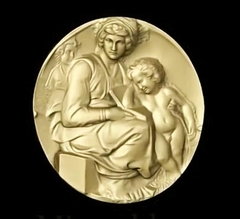 Силиконовый молд № 590 Мадонна ( Тондо Питти»)