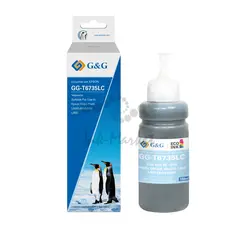 Чернила G&G GG-T6735LC светло-голубой 100мл для Epson L800, L805, L810, L850