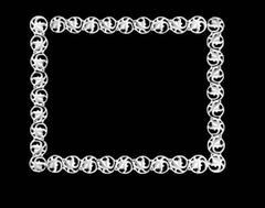 Силиконовый молд № 11/14 Багеты 2 в 1