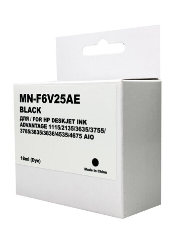 Картридж Myink 652XL F6V25AE для HP DJ Advantage 2135/3635/3835/4535/4675 Black (18ml)