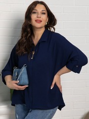 Блуза Серенада (синий) Б15552-24М LT Collection