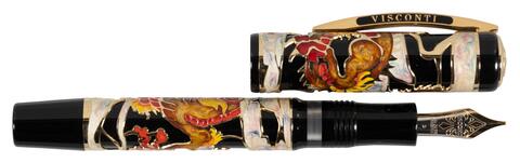 Перьевая ручка Visconti Dragon 2012 LE Black and Red GT (Vs-648-02F)