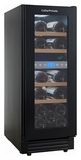 Винный шкаф Cellar Private CP017-2TBH черная дверь со скрытой рукояткой
