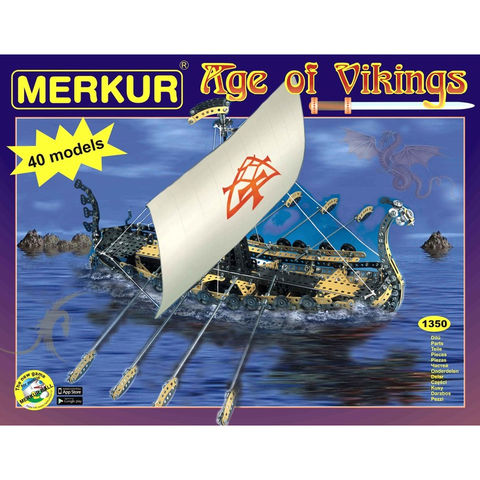 Merkur M-3390 Металлический конструктор Age of Vikings