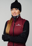 Женский элитный лыжный жилет Nordski Pro Wine