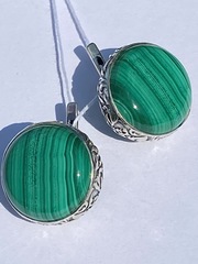 Аделла (серьги из серебра)
