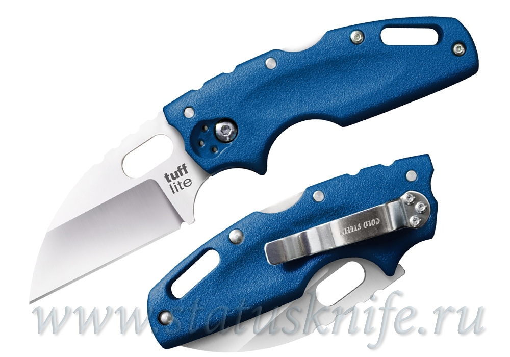 Blue edge. Cold Steel Tuff. Складной нож Cold Steel 20nvlu Pro Lite Sport.