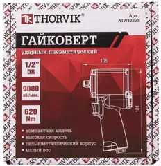 Thorvik AIW1262S Гайковерт ударный пневматический 1/2