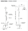 Remer EY34A8MPMD25NO Душевая система с изливом Energy EY34A8MPMD25NO, черный матовый (NO), шт