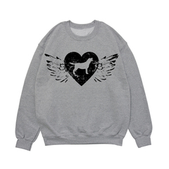 Свитшот "Лабрадор в сердце"