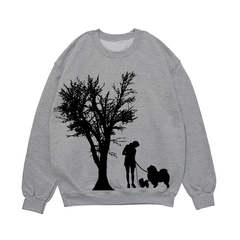 Свитшот "Прогулка с Чау"