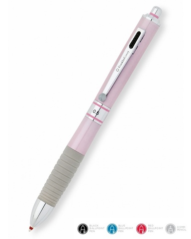 Ручка многофункциональная Franklin Covey Hinsdale Pink Lacquer & Grey Grip (FC0090-4) (FC0090-4)