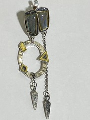 Кунке (серьги из серебра)