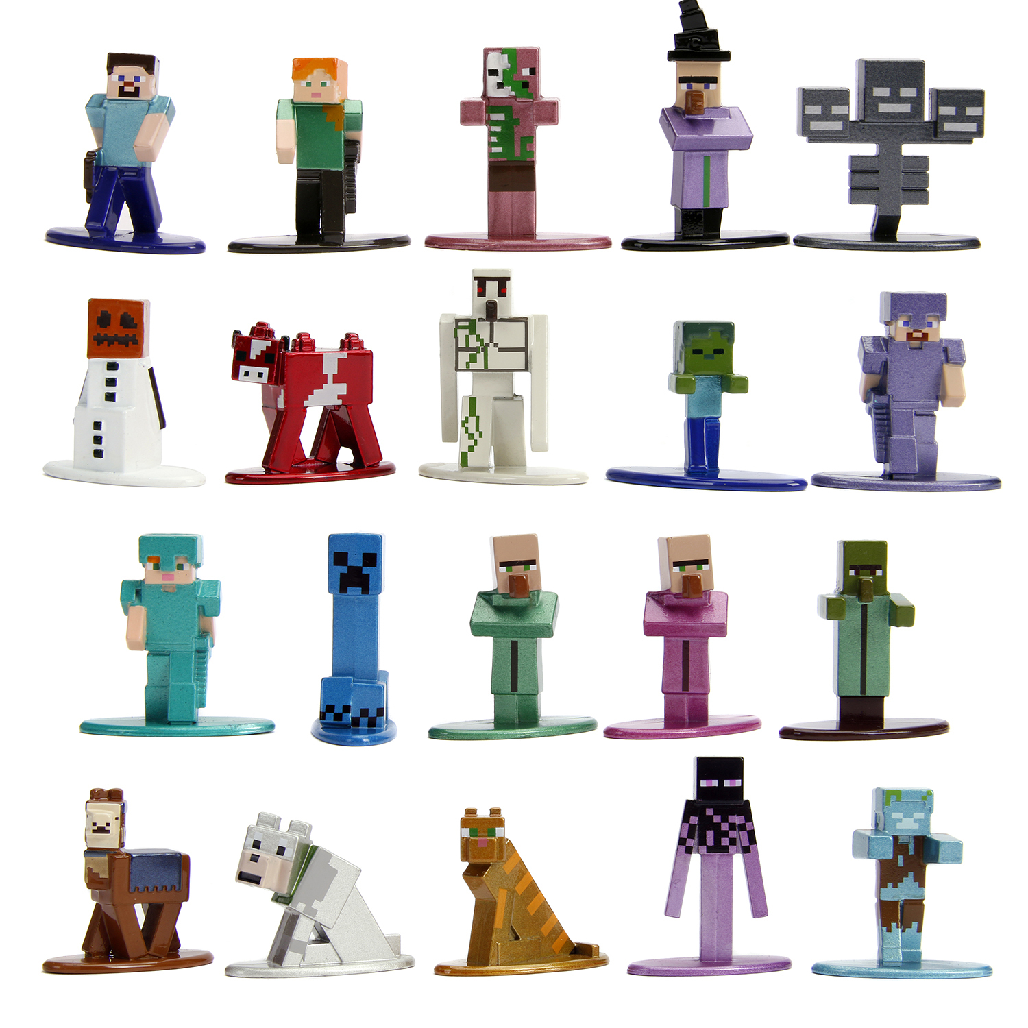 Купить «Набор Jada Toys Nano Metalfigs Minecraft wave 2 1.65