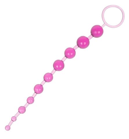 Лиловые анальные бусы OYO - 30 см. - OYO OYO-SKN-ANL033 Purple