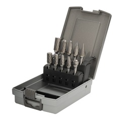 Набор бор-фрез твердосплавных 10шт HM S=6мм Ruko 116003RO (АКЦИЯ)