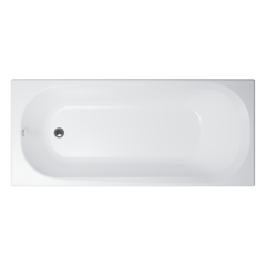 Ванна акриловая прямоугольная ТРИТОН Дина 170*75 в комплекте с каркасом и сифоном