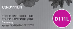 Лазерный картридж Cactus CS-D111LN (MLT-D111L) черный для Samsung Xpress M2020, M2020w, M2021, M2021w, M2022, M2022w, M2070, M2070f, M2070fw, M2070w, M2071, M2071f, M2071fh, M2071fw (1'800 стр.)
