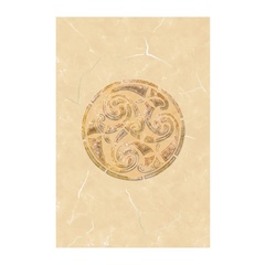 ВКЗ Веста Декор D1 200х300х7мм бежевый с золотом, серия Люкс