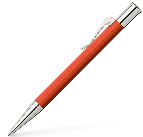 Ручка шариковая Graf von Faber-Castell Guilloche Burned Orange