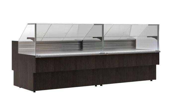 Витрина холодильная POLUS GC110 SM 2,5-1 (ВХС-2,5 Carboma GC110) (1005 ВЕНГЕ)