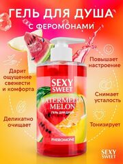 Гель для душа Sexy Sweet Watermelon&Melon с ароматом арбуза, дыни и феромонами - 430 мл. - 