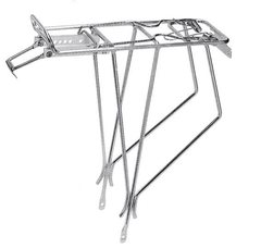 Багажник alloy задний с клипсой на велосипед 28"