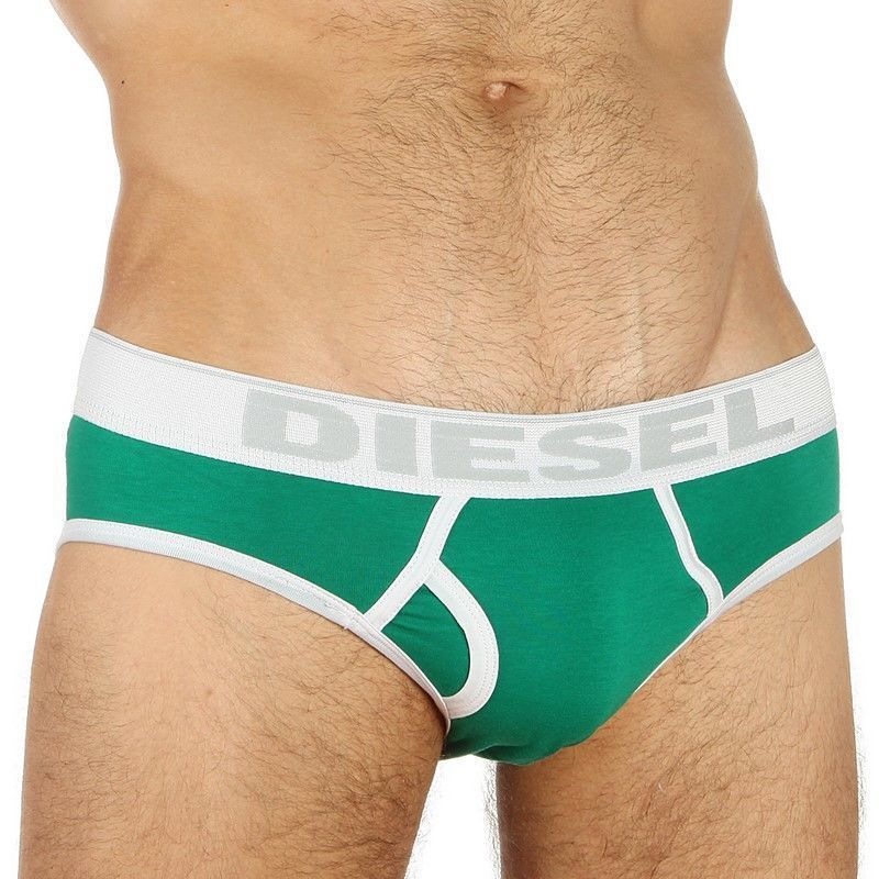 Мужские трусы брифы Diesel Green Brief Simple DIS0209