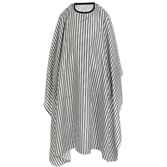 Парикмахерская накидка Harizma, 140х160см, белая в полоску (h10865B)