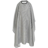 Парикмахерская накидка Harizma, 140х160см, белая в полоску (h10865B)