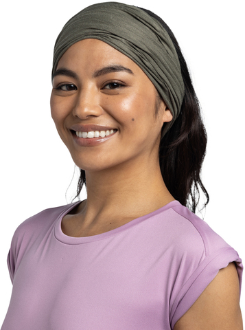 Картинка бандана-труба Buff CoolNet Solid Khaki - 2