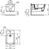Биде подвесное Ideal Standard VentUno T515201