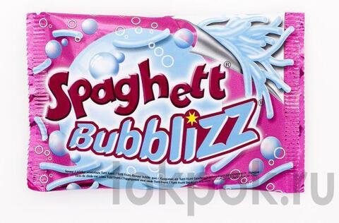 Жевательная резинка в виде спагетти Lutti Spaghett Bubblizz, 35 гр