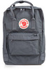 Картинка рюкзак городской Fjallraven Kanken Laptop 15 046 Super Grey - 4