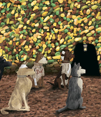 Артбук Остров собак. Иллюстрированная история создания фильма о мальчике и его лучшем друге