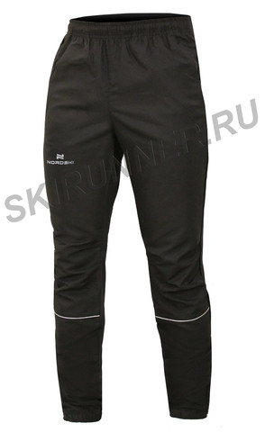 Брюки беговые Nordski Run Black