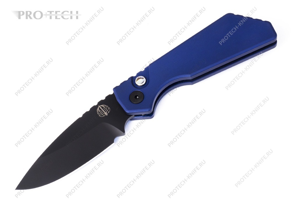 Нож Pro-Tech Strider PT Plus Smooth Midnight Blue Handles Abalone Magnacut