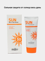 Корейский солнцезащитный крем SPF50+ Foodaholic