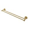 Cezares RELAX-THD-65-GM RELAX-THD-65-GM Полотенцедержатель двойной 65,5 см, исполнение оружейная сталь