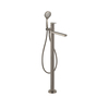 Gessi 24982#149 Gessi Emporio Via manzoni Внешние части для напольного смесителя для ванны с душевой лейкой, цвет: Finox Brushed Nickel